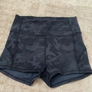 Lululemon In Movement high rise 2” inseam shorts. Barely worn.